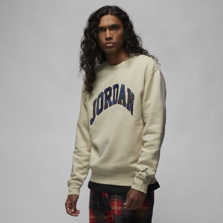 Men's Jordan Essential Holiday Fleece Crew