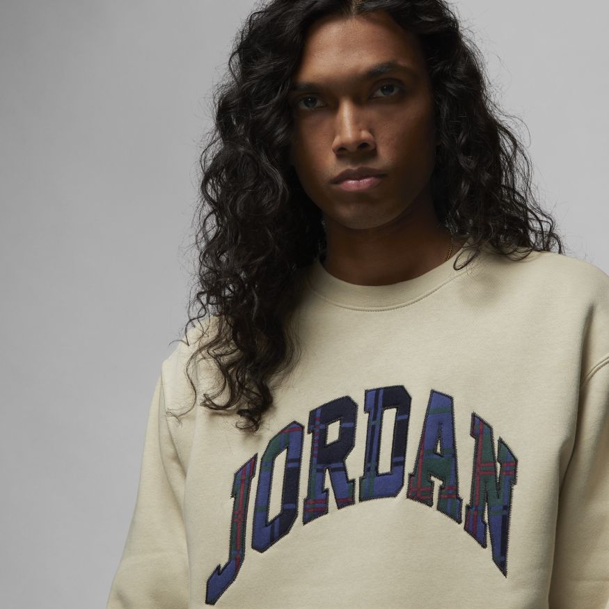 Men's Jordan Essential Holiday Fleece Crew