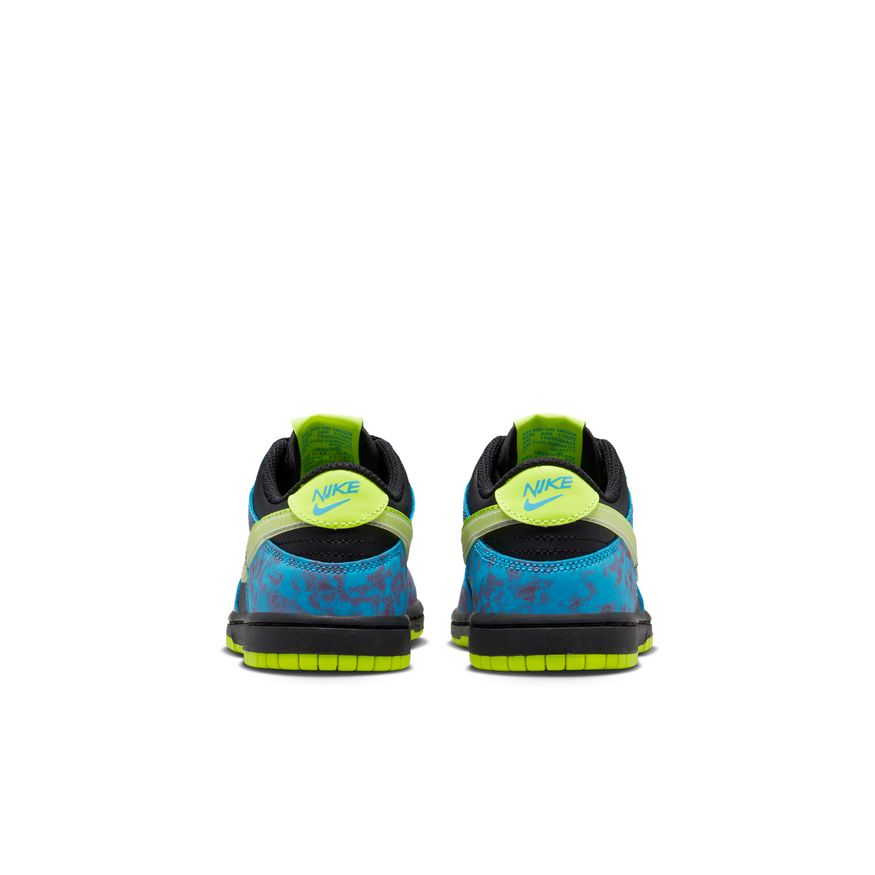 Little Kids' Nike Dunk Low SE "Acid Wash Baltic Blue Volt"