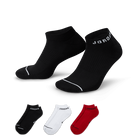 Jordan Everyday No-Show Socks "Multi-color" (3 Pairs) (Unisex)