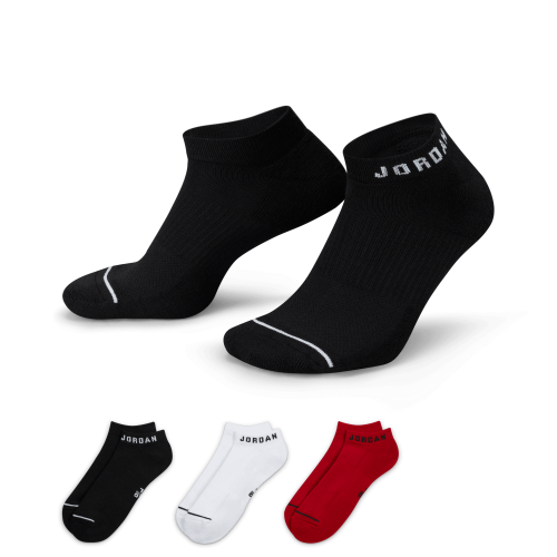 Jordan Everyday No-Show Socks "Multi-color" (3 Pairs) (Unisex)