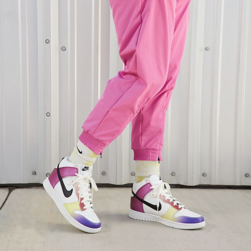 Women's Nike Dunk High "Multi-Color Gradient"