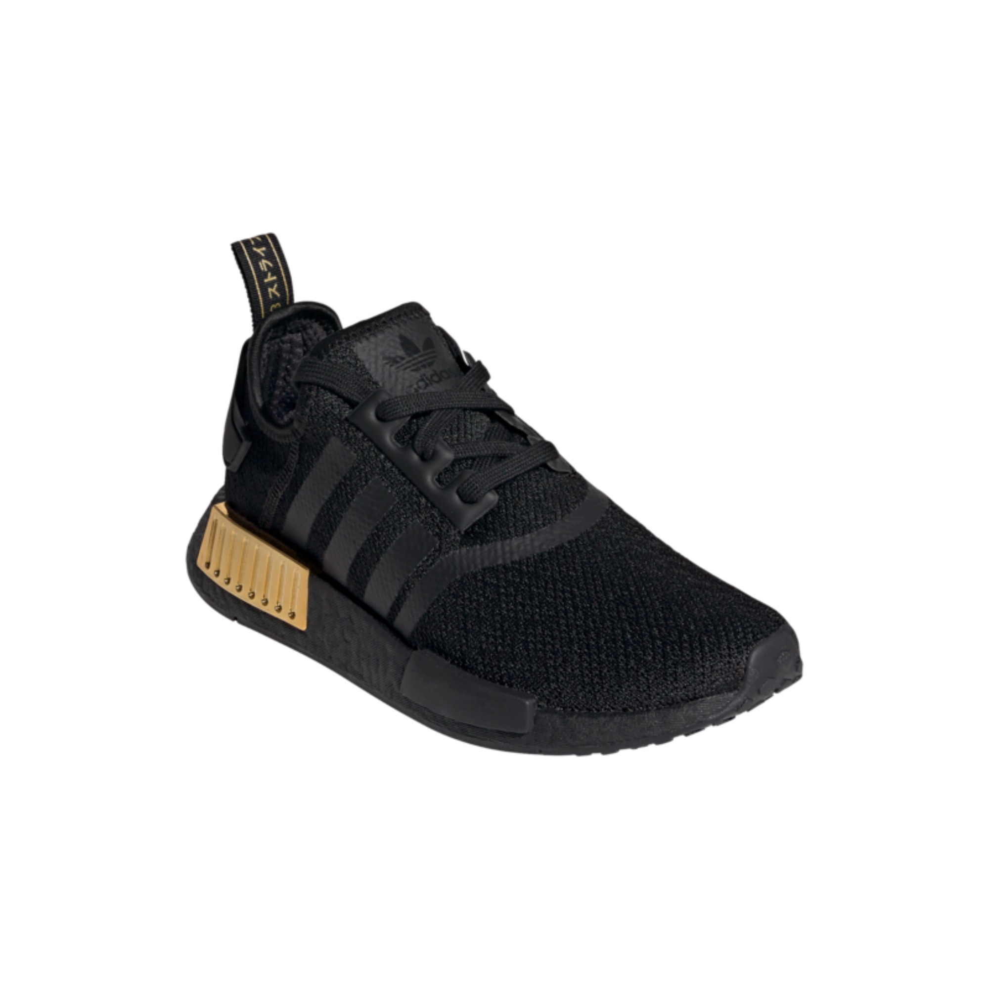 Women's NMD_R1 "Triple Black Gold Metallic"
