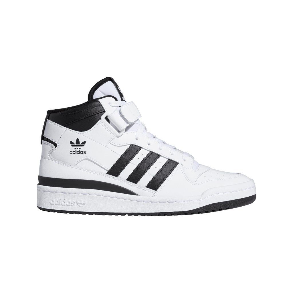 Men's adidas Forum Mid "White Black"