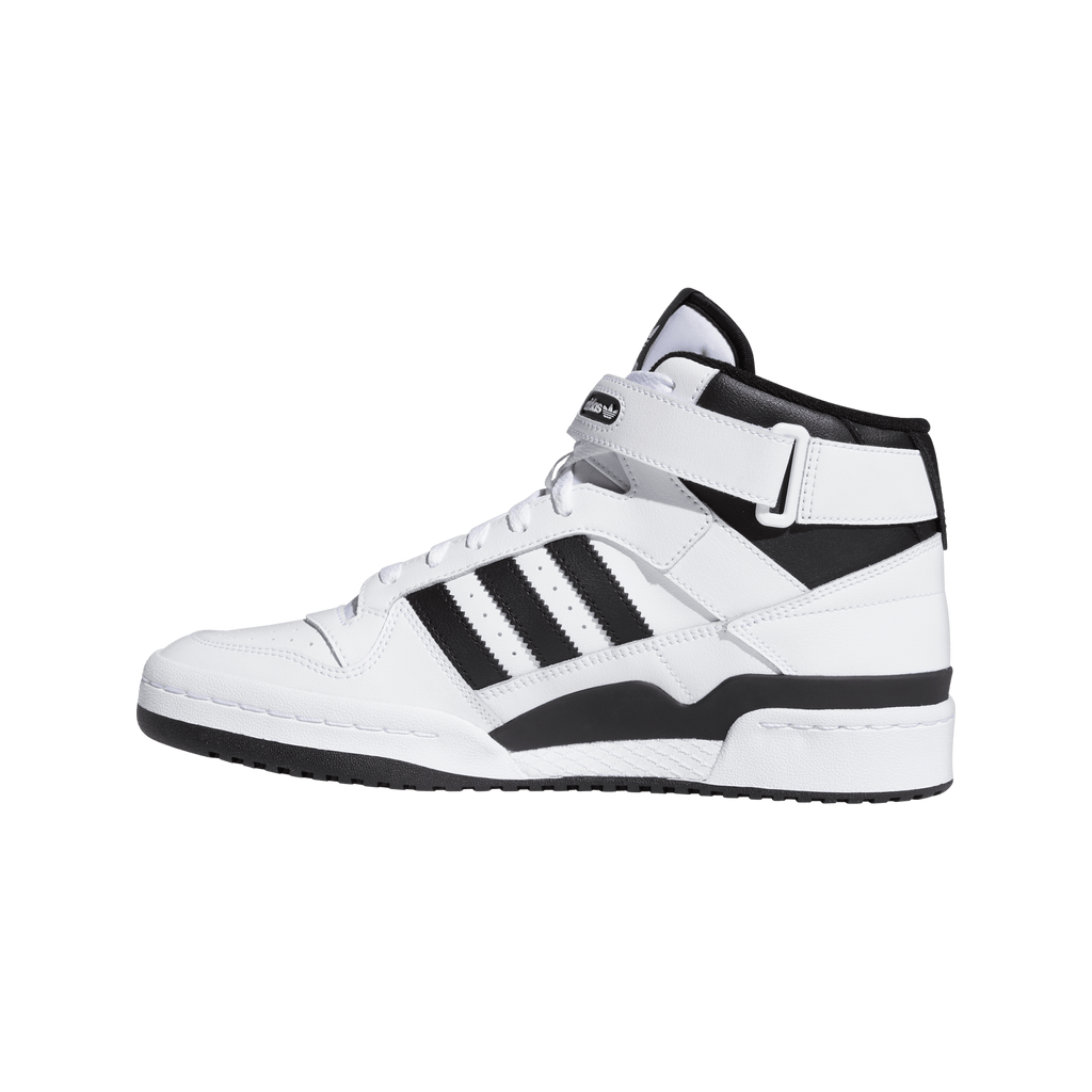 Men's adidas Forum Mid "White Black"