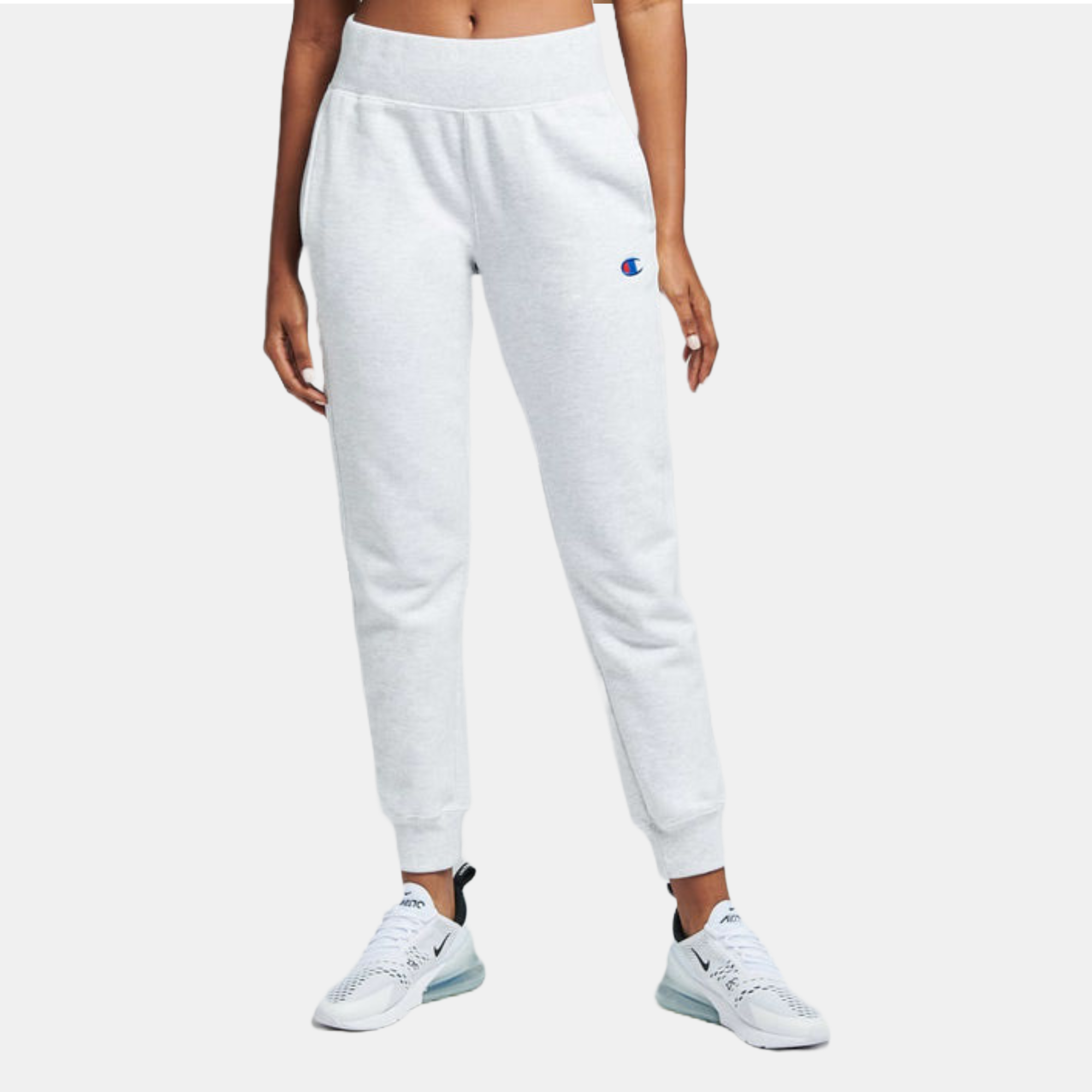 Champion white joggers hotsell