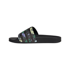 Women's Adadias Adilette Slides "Black Floral"