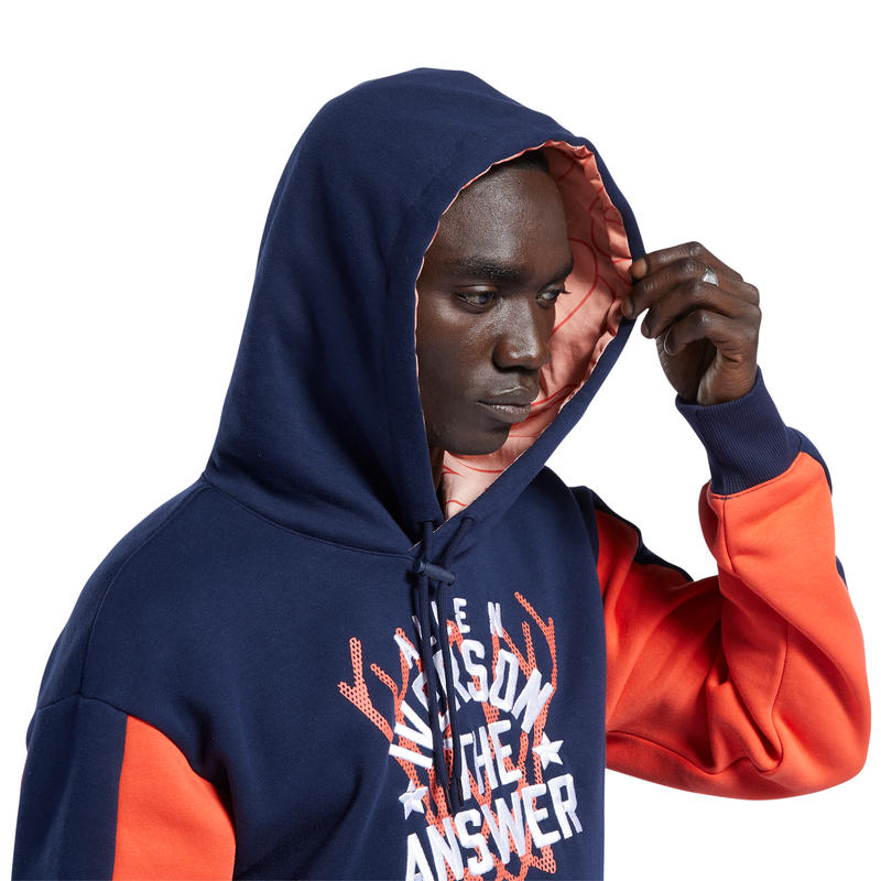 Men's Iverson Basketball Fleece Hoodie