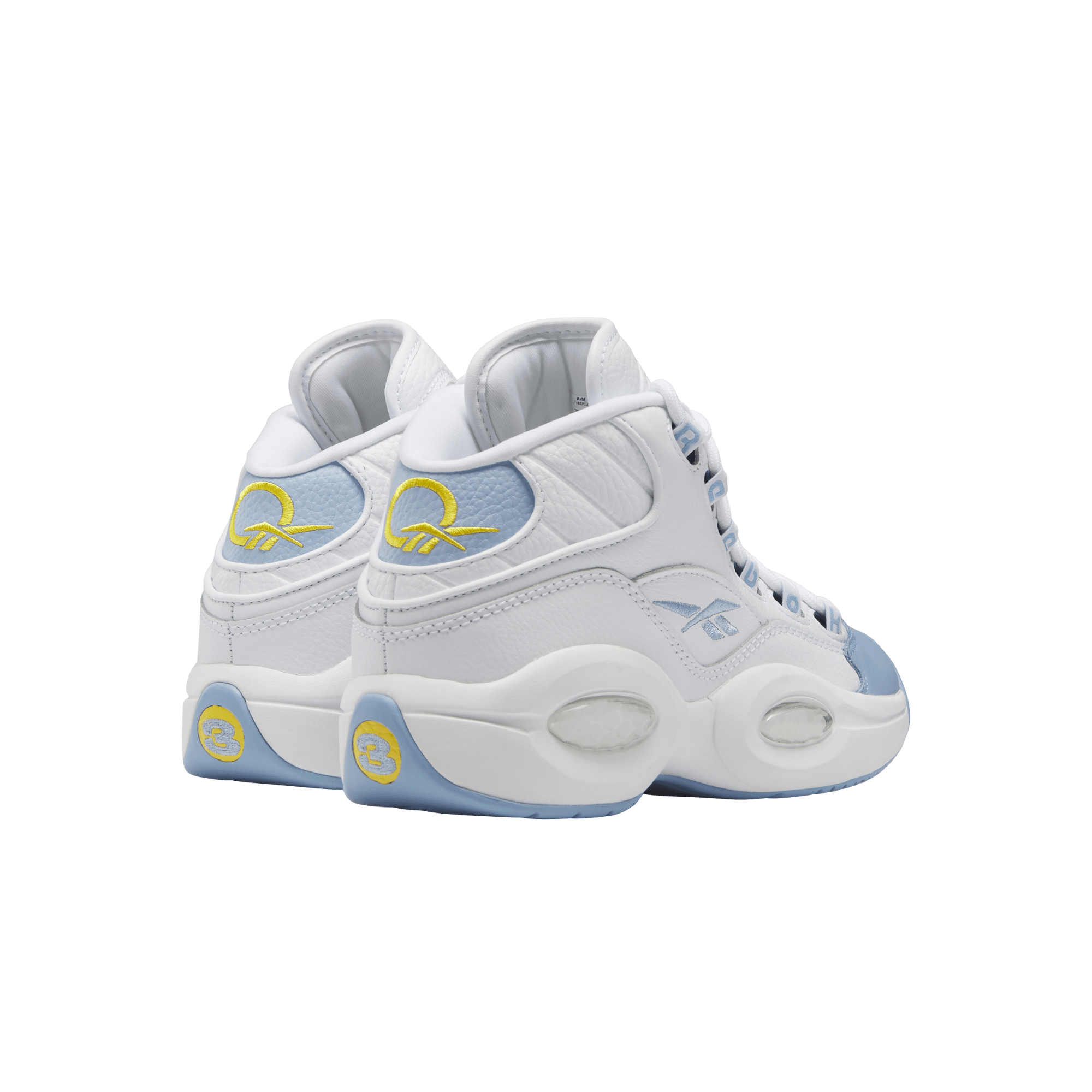 Reebok question yellow best sale
