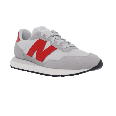 Men's 237 New Balance "Concrete True Red"