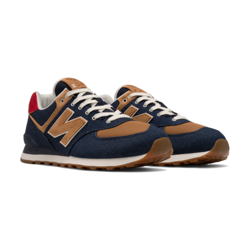 New balance 574 denim best sale