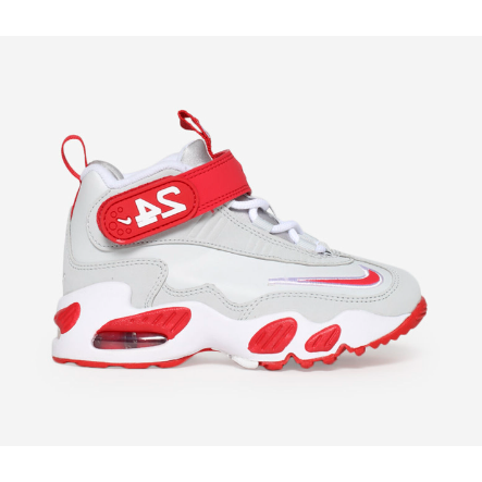 Little Kids' Nike Air Griffey Max 1"Pure Platinum University Red"