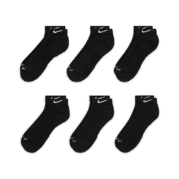 Nike Everyday Plus Cushioned Training Ankle Socks (6 Pairs) (UNISEX)