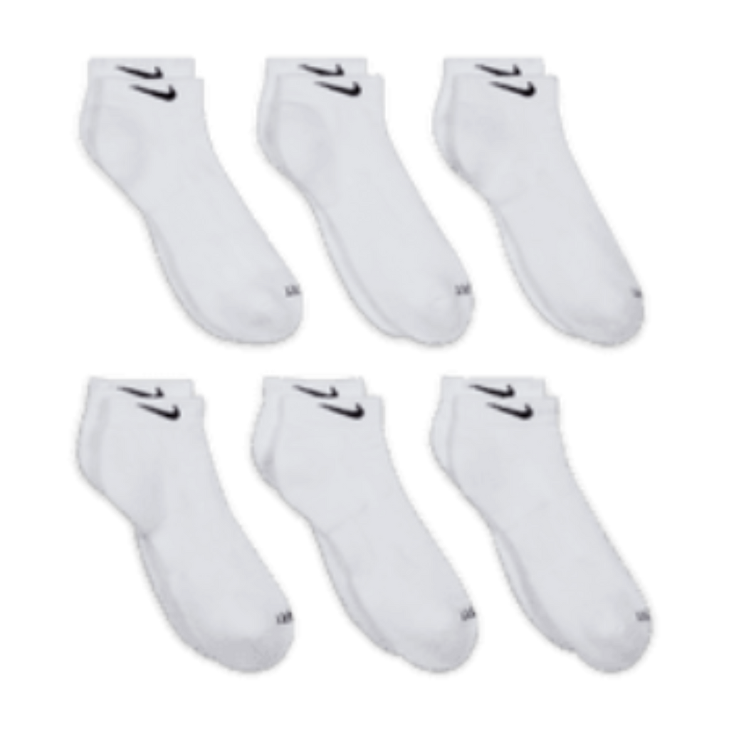 Nike Everyday Plus Cushioned Training Ankle Socks (6 Pairs) (Unisex)