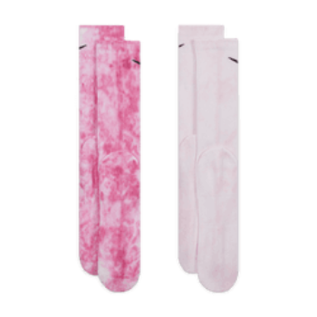 Nike Everyday Plus Cushioned Tie-Dye Crew Socks (2 Pairs)