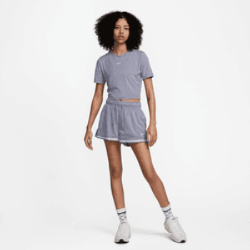 Women's Nike Sportswear Essentials Mesh Mid-Rise Shorts