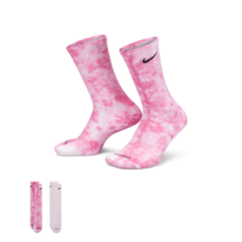 Nike Everyday Plus Cushioned Tie-Dye Crew Socks (2 Pairs)