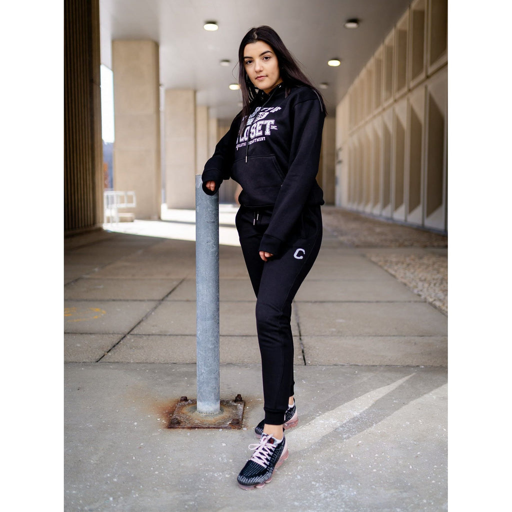 Women's The Closet Inc. Fleece Pull Over - Black