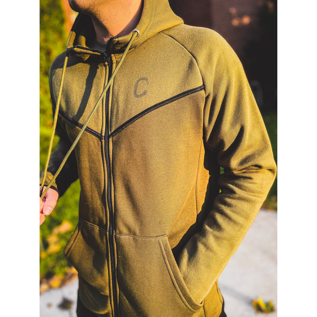 Men's The Closet Inc. Tech Fleece Zip Hoodie - Green