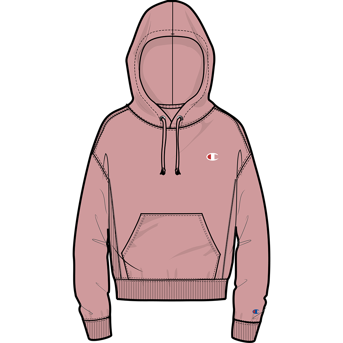 Women's Champion Reverse Weave Pullover Hoodie